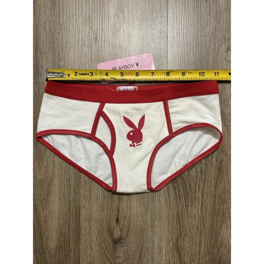 Y2K Vintage Playboy Kiss My Bunny Head Briefs Underwear‎ Size S